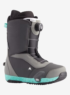 Men's Burton Ruler Step On Snowboard Boot - Open Box shown in Gray / Teal