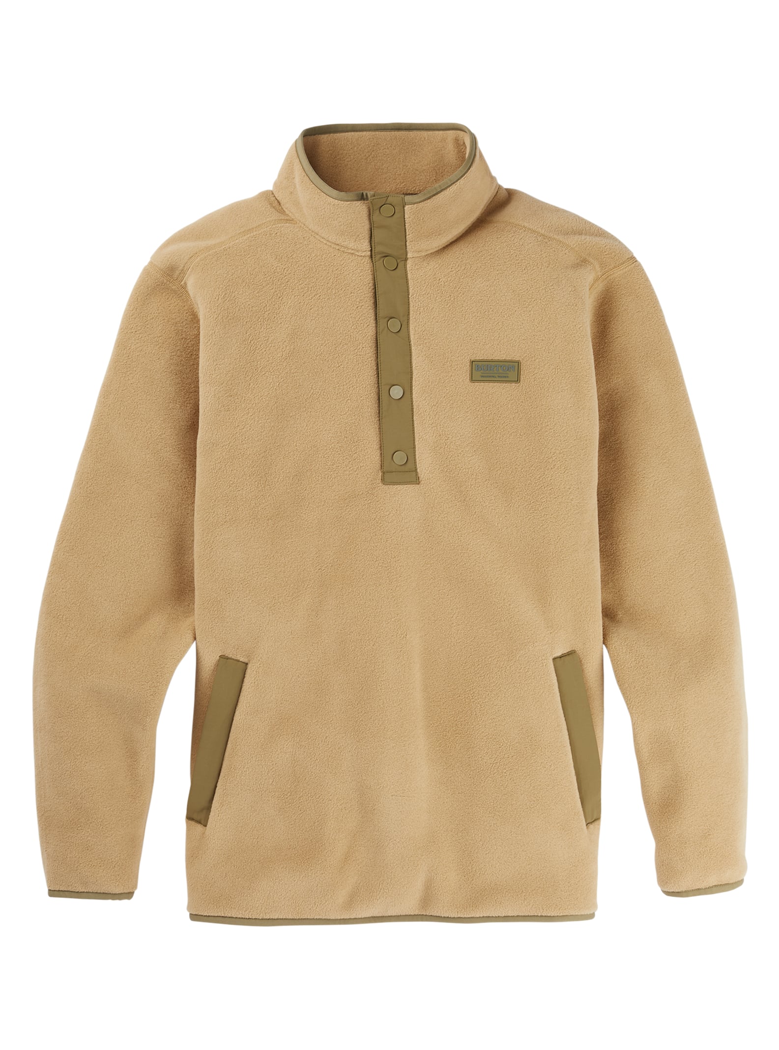 men's burton hearth fleece pullover