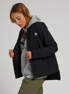 Women's Burton Kiley Jacket shown in True Black