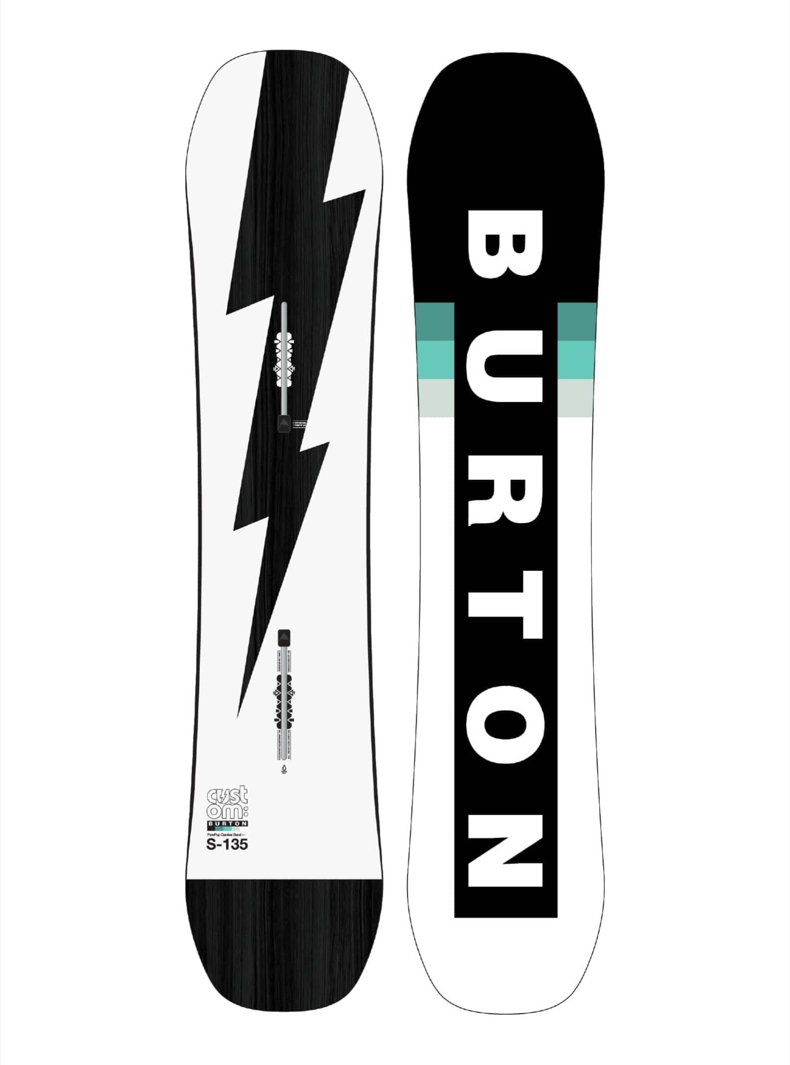 Kids' Burton Custom Smalls Camber Snowboard