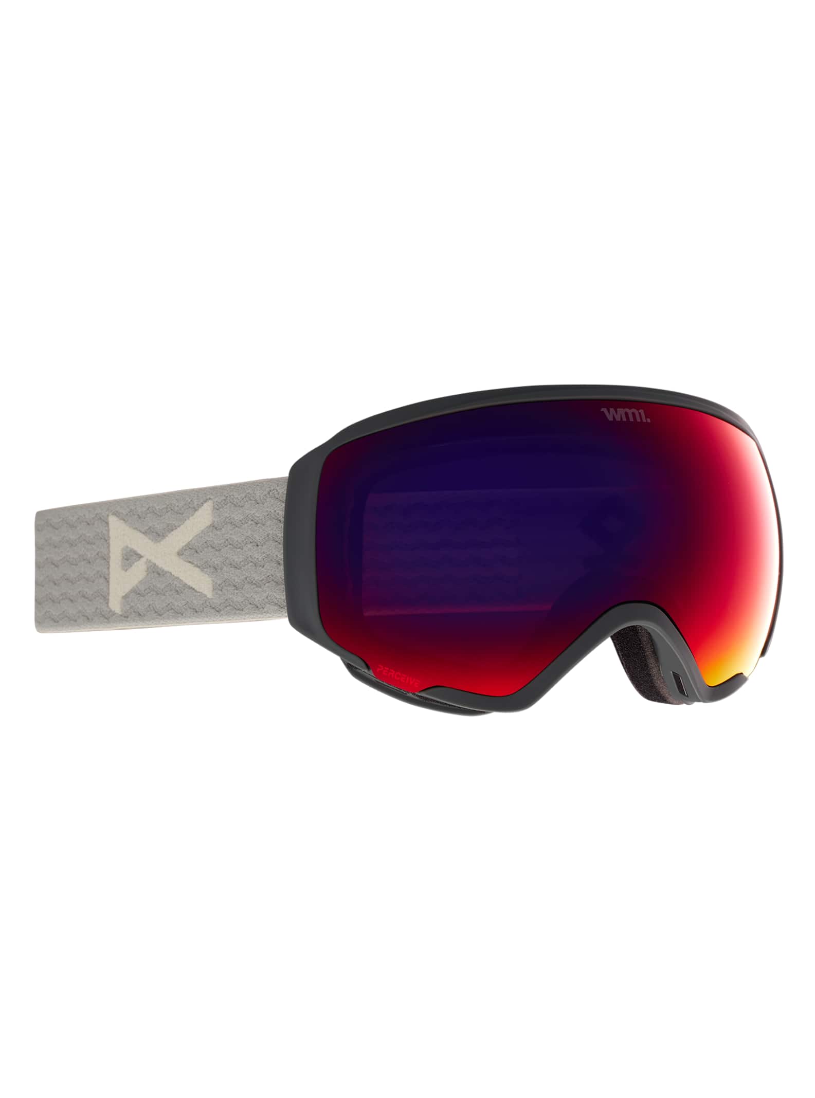 Anon Womens WM1 Goggle Asian Fit with Spare Lens and MFI Mask 