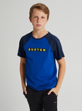 Kids' Burton Vault Short Sleeve T-Shirt shown in Lapis Blue
