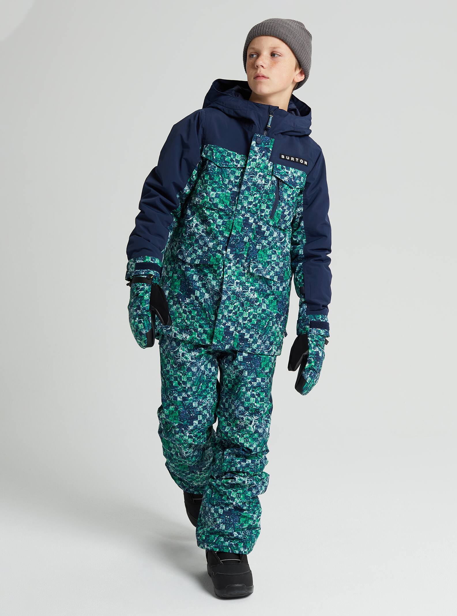 burton covert jacket forest night