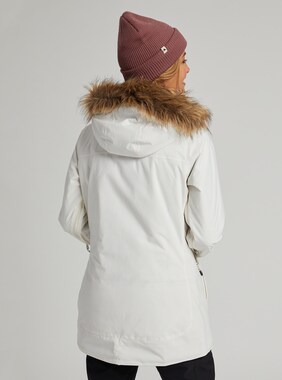 Women's Burton Lelah Jacket shown in Stout White