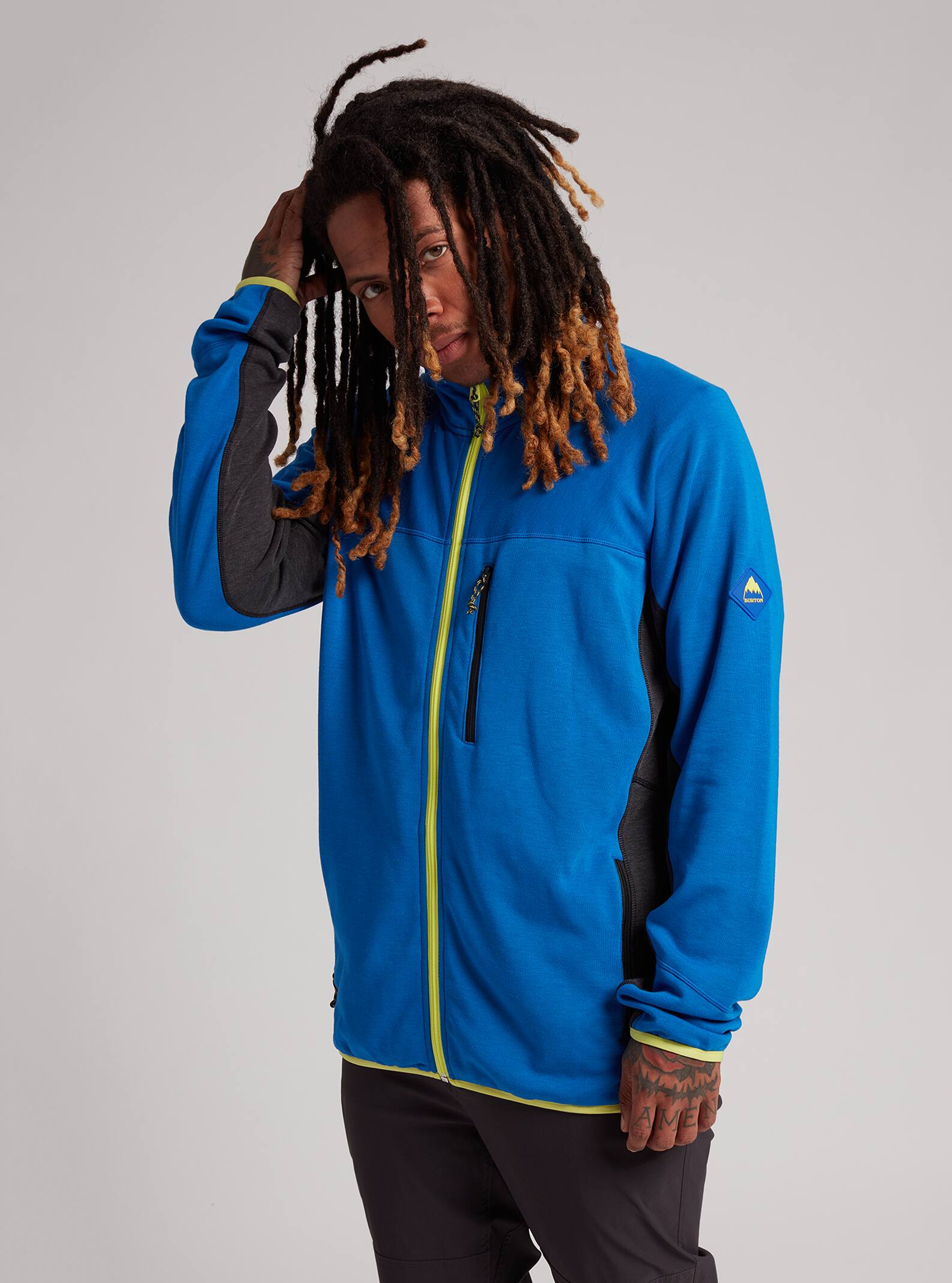 Men's Burton Minturn Full-Zip Fleece | Burton.com Winter 2021 US