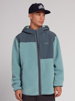Men's Burton Hearth Full-Zip Hooded Fleece | Burton.com Winter 2021 US