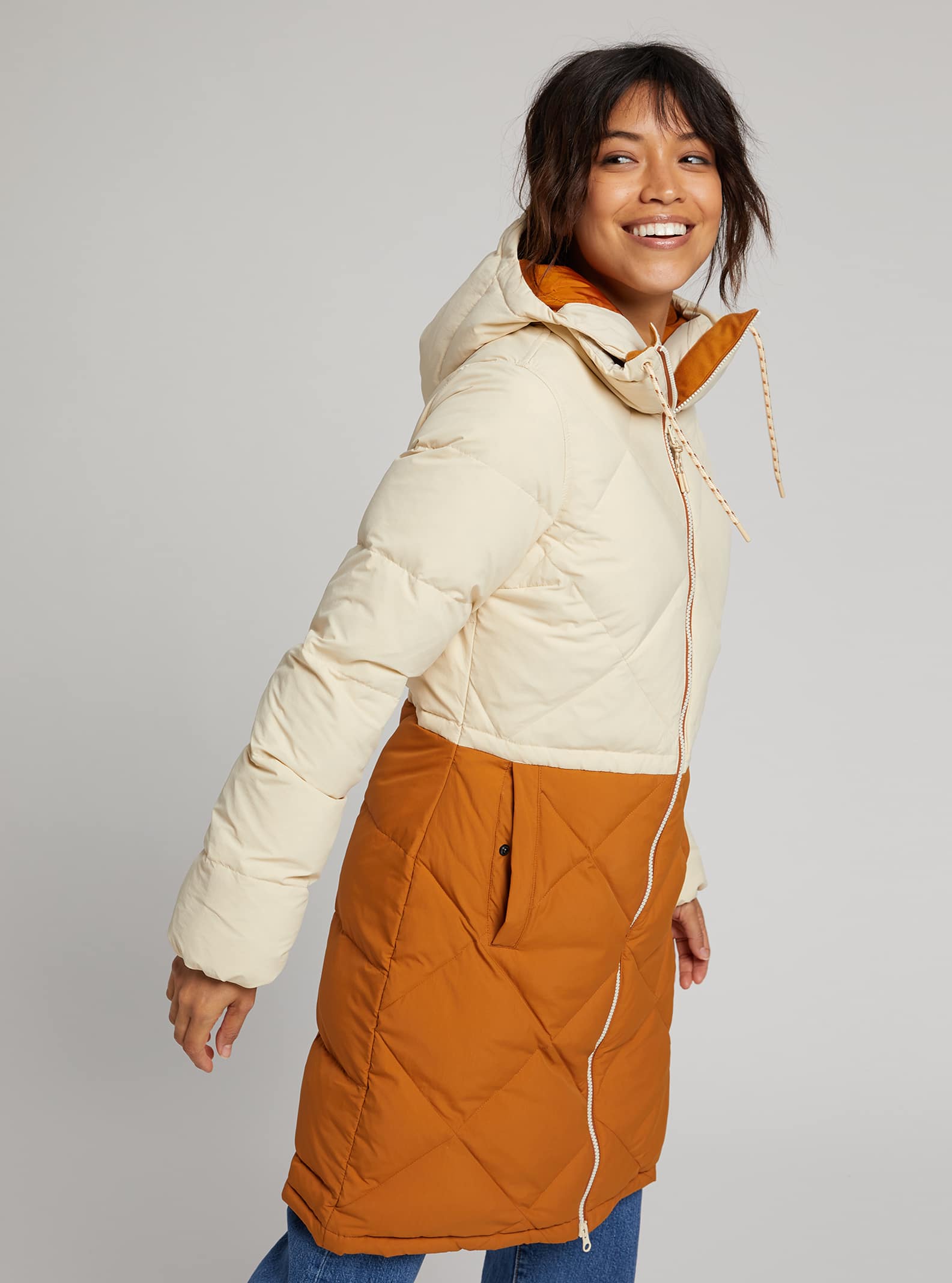 burton down jacket womens