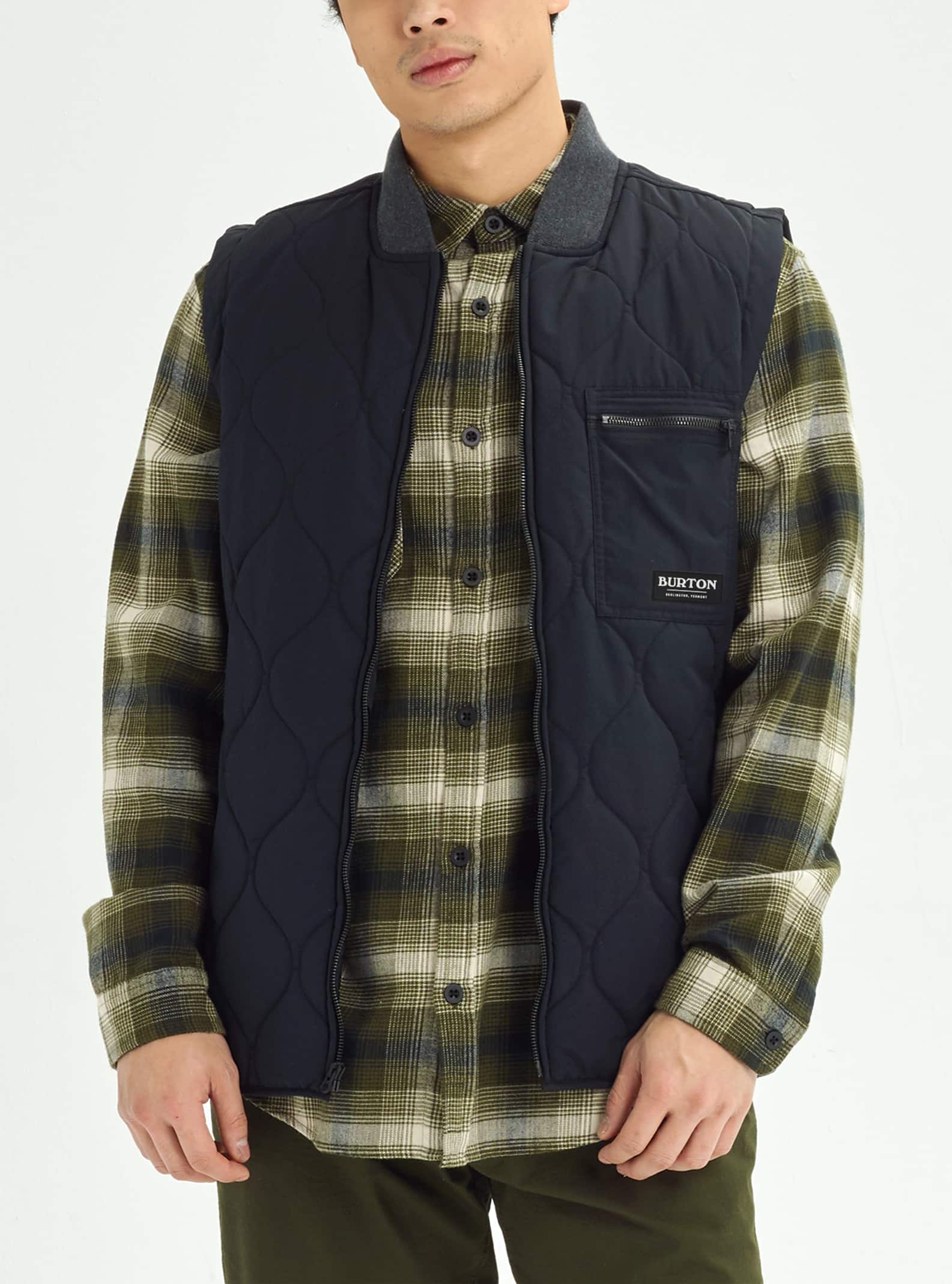 burton gilet homme