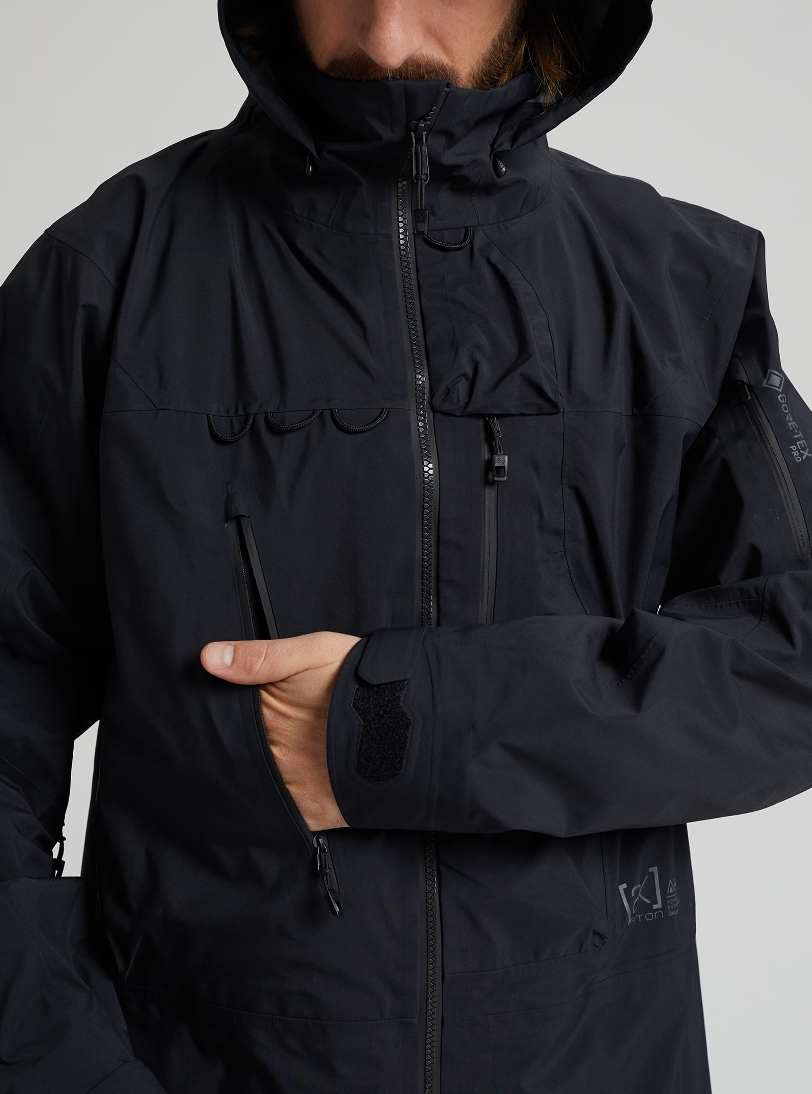 ak457 guide jacket s black