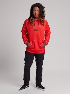 メンズ Burton クラウン ウェザープルーフ プルオーバー フリース