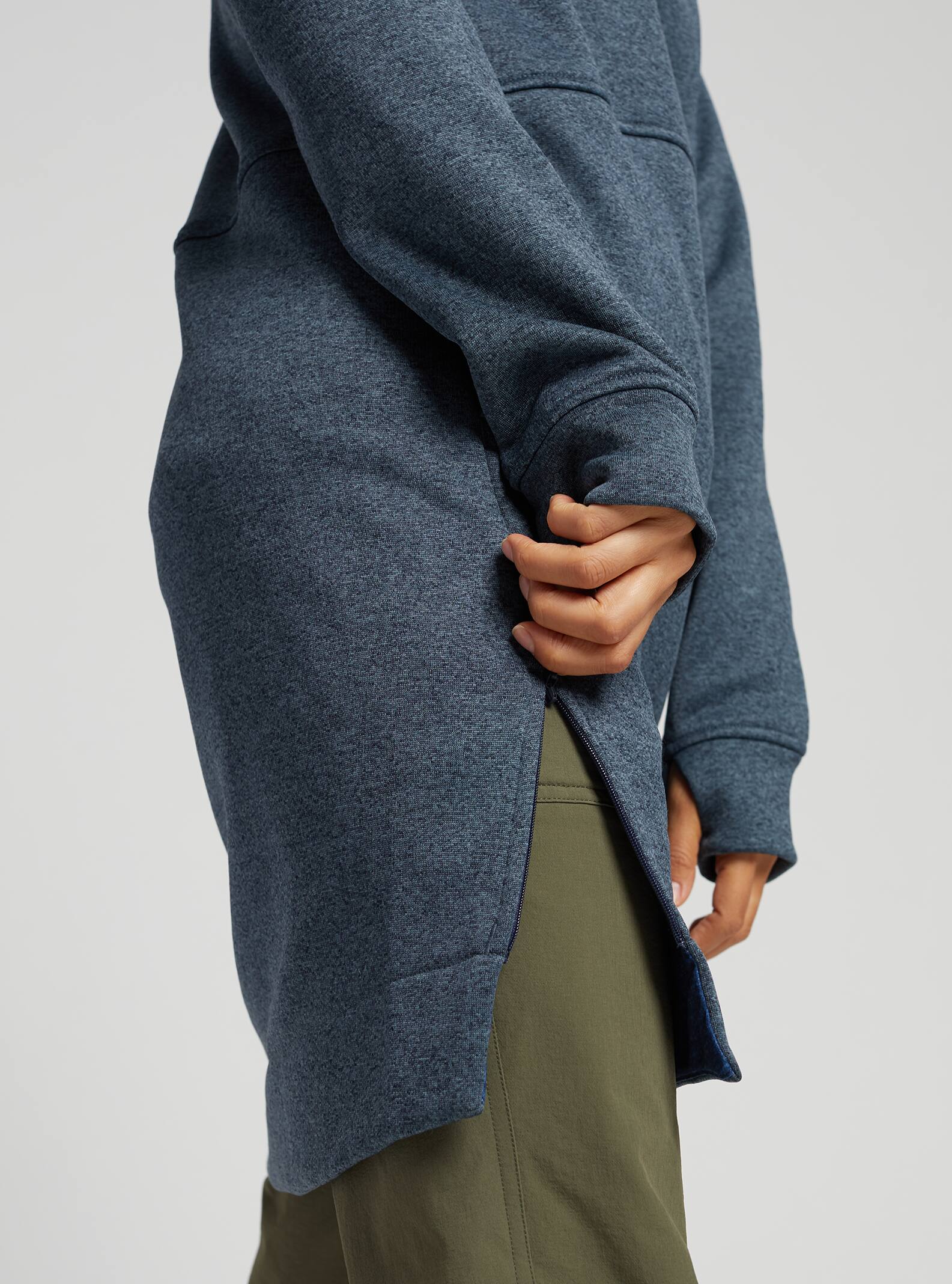 burton oak moletom com capuz dress