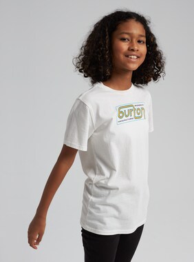 Kids' Burton Bryson Short Sleeve T-Shirt shown in Stout White