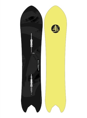 Burton Family Tree Pow Wrench Flat Top Snowboard shown in NO COLOR