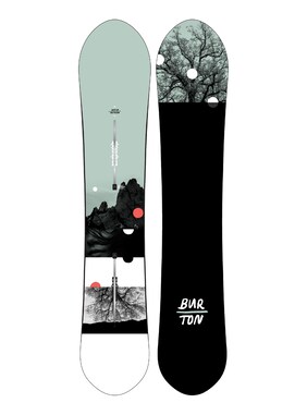 Women's Burton Day Trader Flat Top Snowboard shown in 154