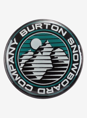Burton Lapel Pin shown in Blue / Black