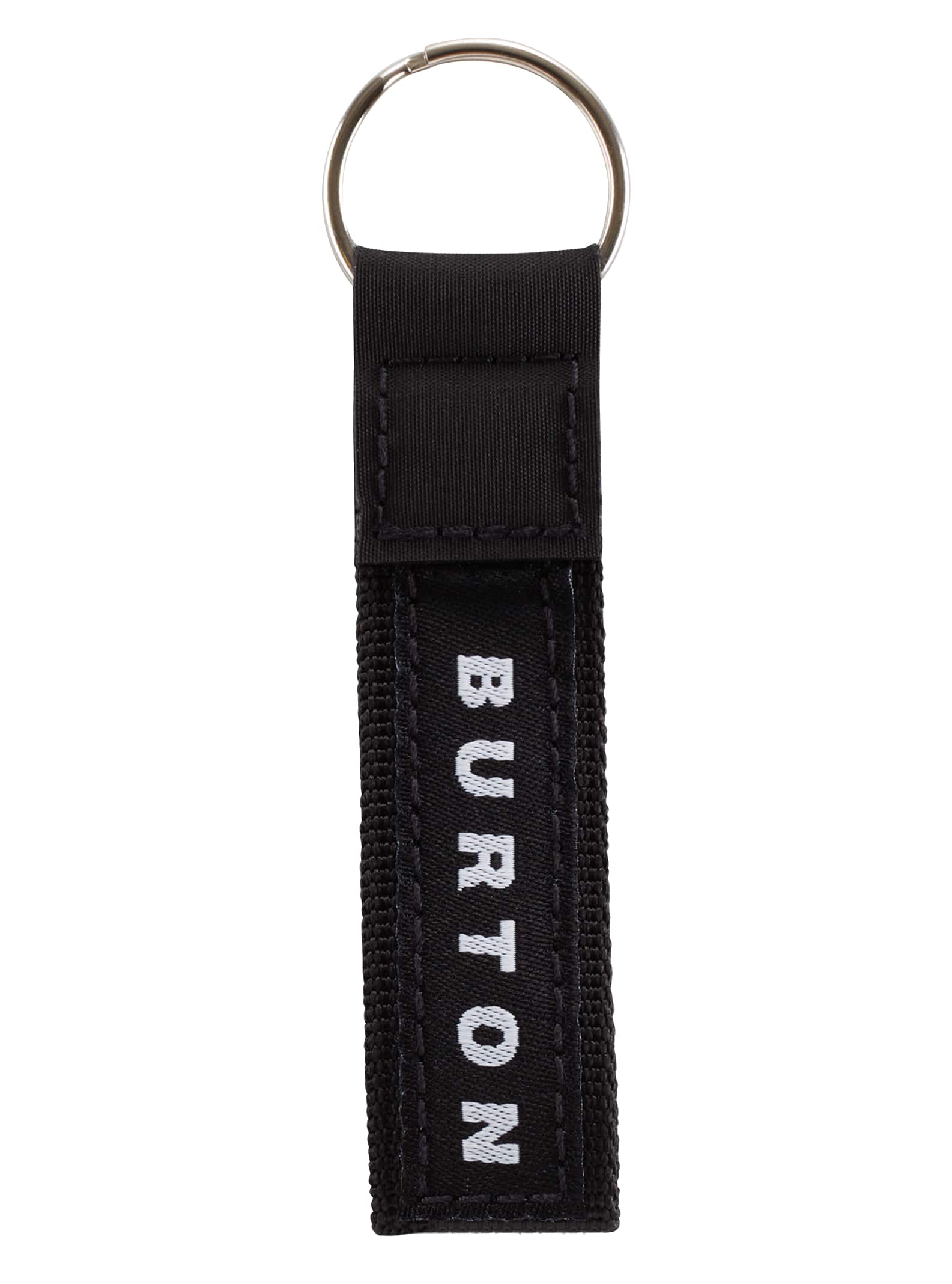 NEW Burton Olive Metal Buckle Black Woven Cord Breakaway MB Trooper Keychain 