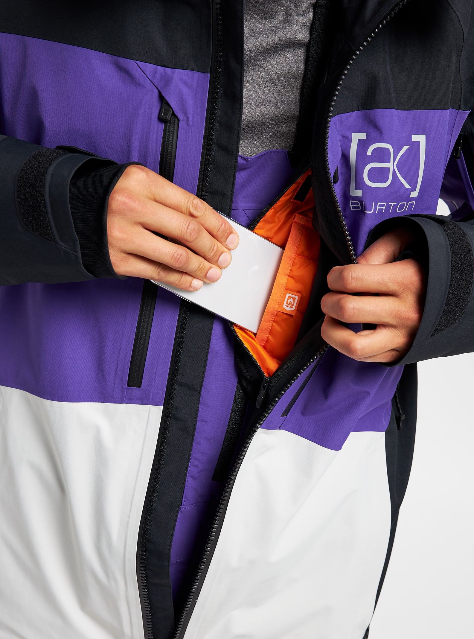 burton purple jacket