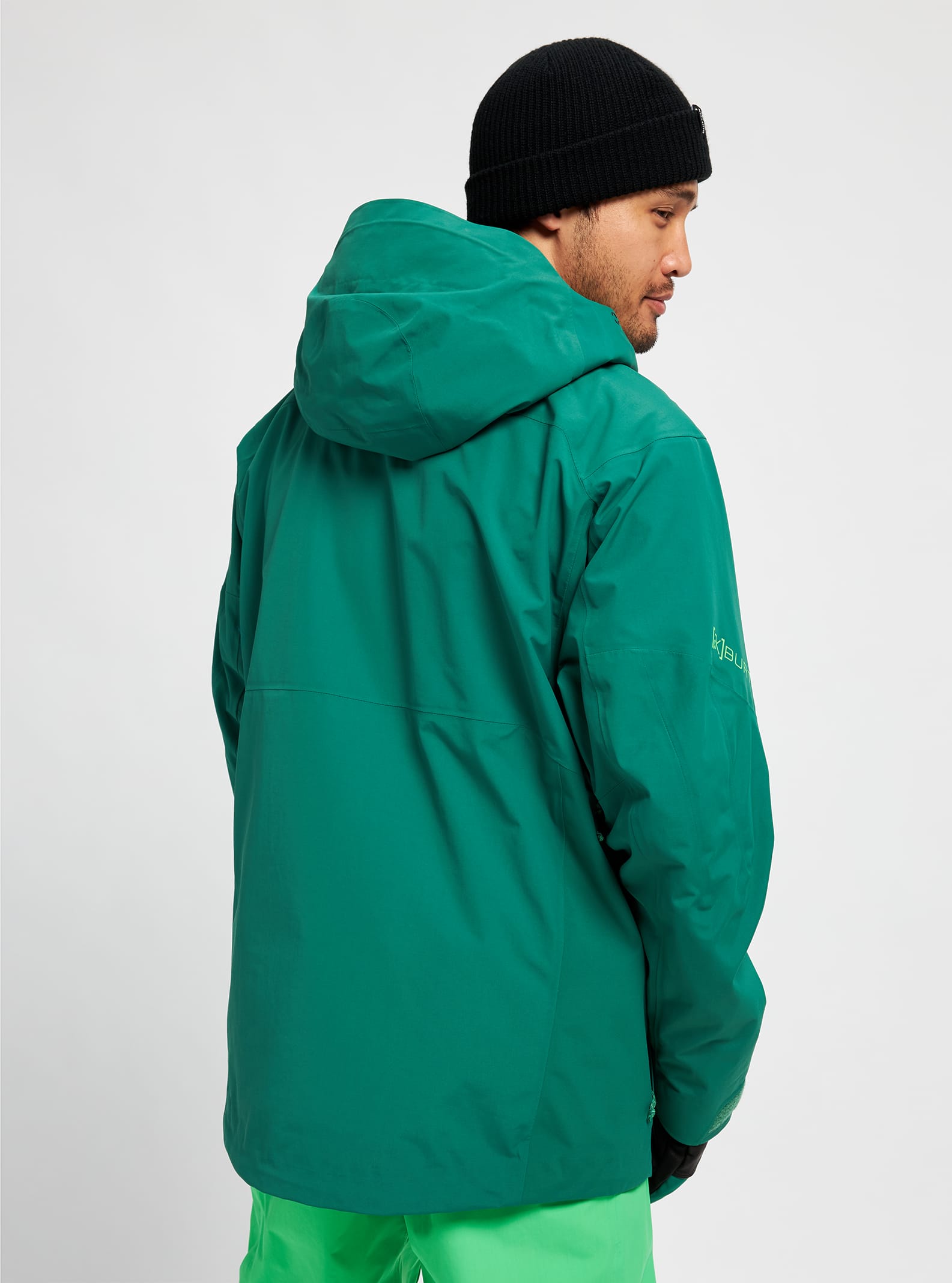 burton green jacket