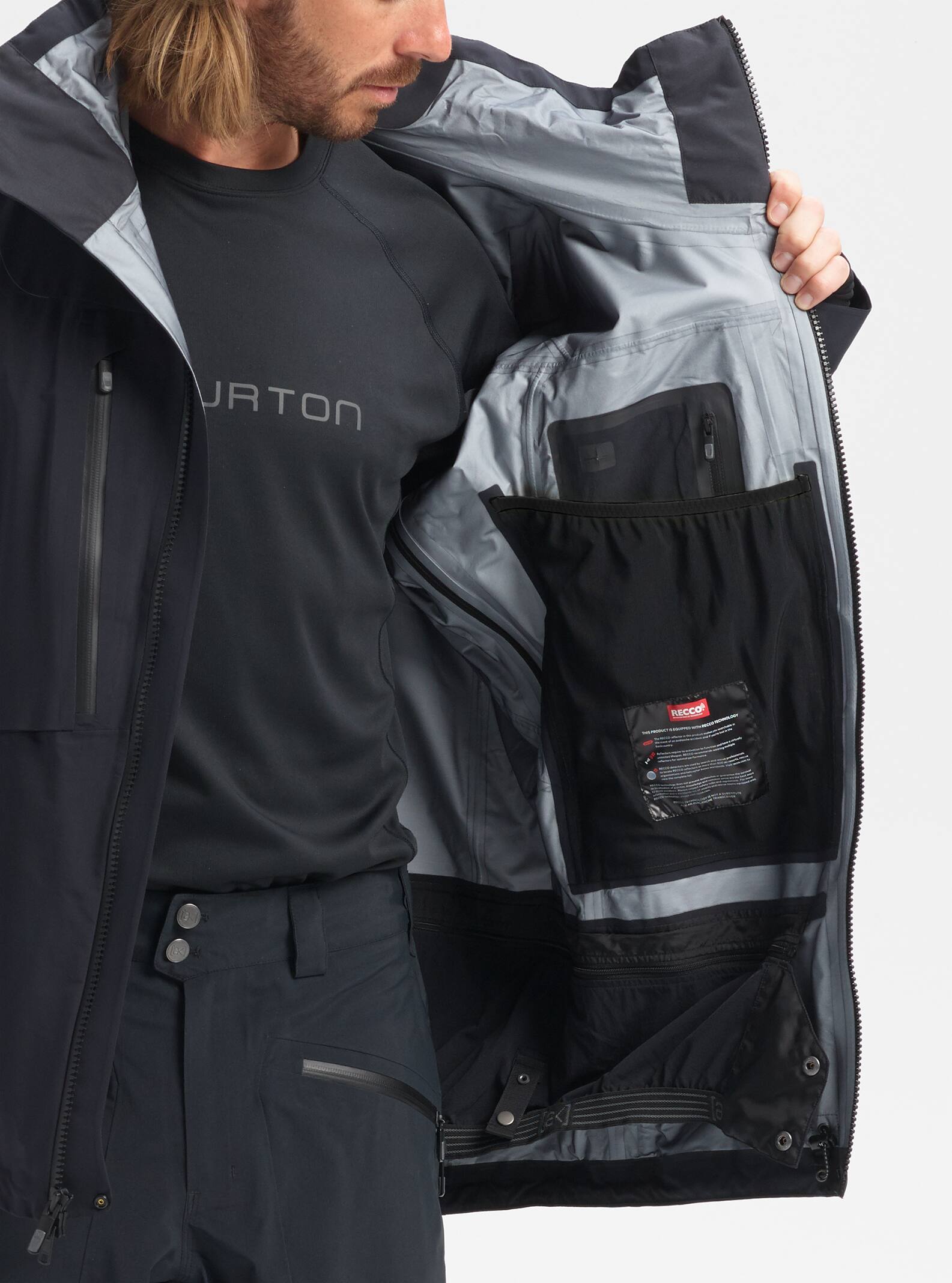 Men's Burton [ak] GORE‑TEX 3L Stretch Hover Jacket | Burton.com 