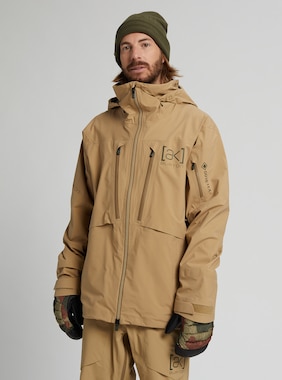 Men's Burton [ak] GORE‑TEX 3L Stretch Hover Jacket shown in Kelp