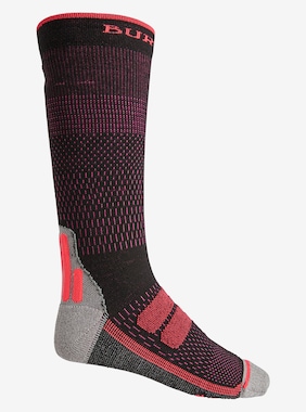 Men's Burton Performance + Ultralight Compression Sock shown in Potent Pink