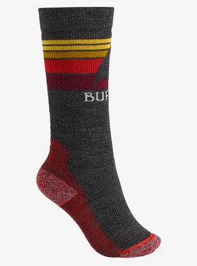 Kids' Burton Emblem Midweight Sock shown in True Black