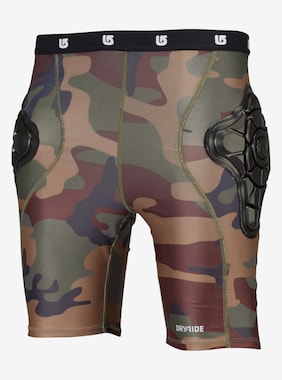 Kids' Burton Total Impact Short, Protected by G-Form™ shown in Highland Camo