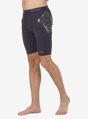 Men's Burton Total Impact Short, Protected by G-Form™ shown in True Black