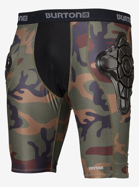 Men's Burton Total Impact Short, Protected by G-Form™ shown in Highland Camo