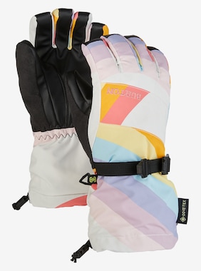 Kids' Burton GORE-TEX Gloves shown in Stout White Rainbow Mashup