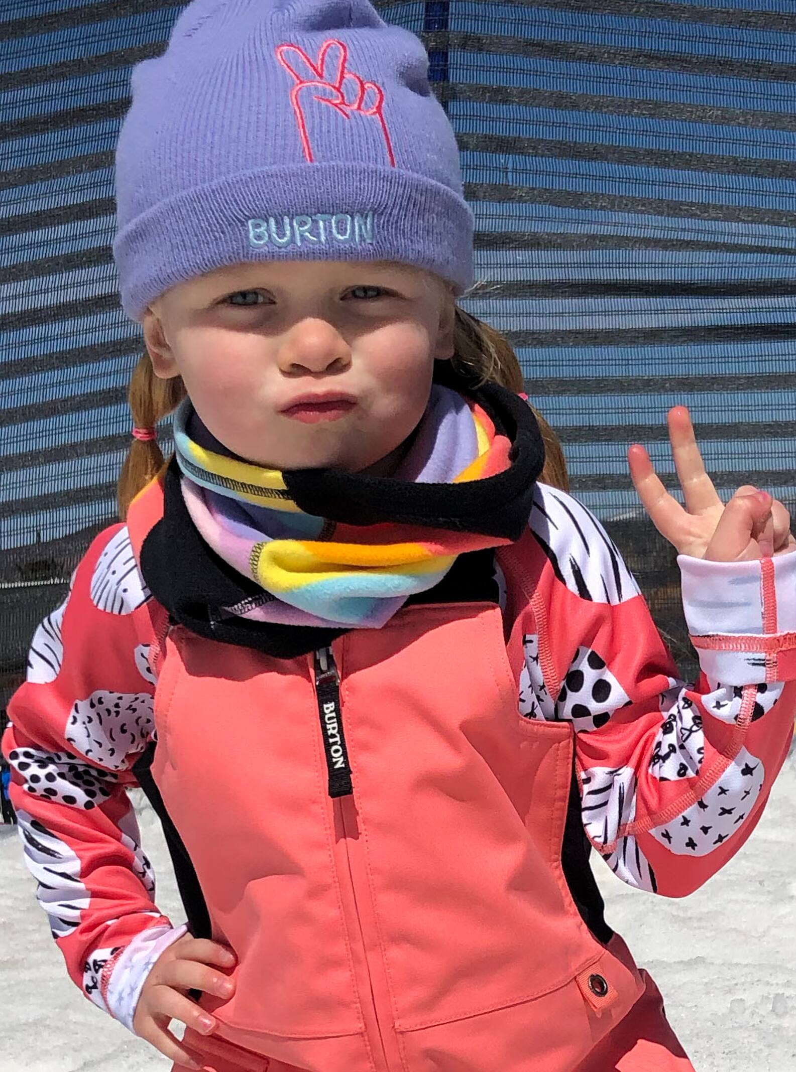 BURTON 子ども用スキーウェア サイズ5 手袋、ネックウォーマー付 キッズ Burton ネックウォーマー | Burton.com Winter 2022 JP