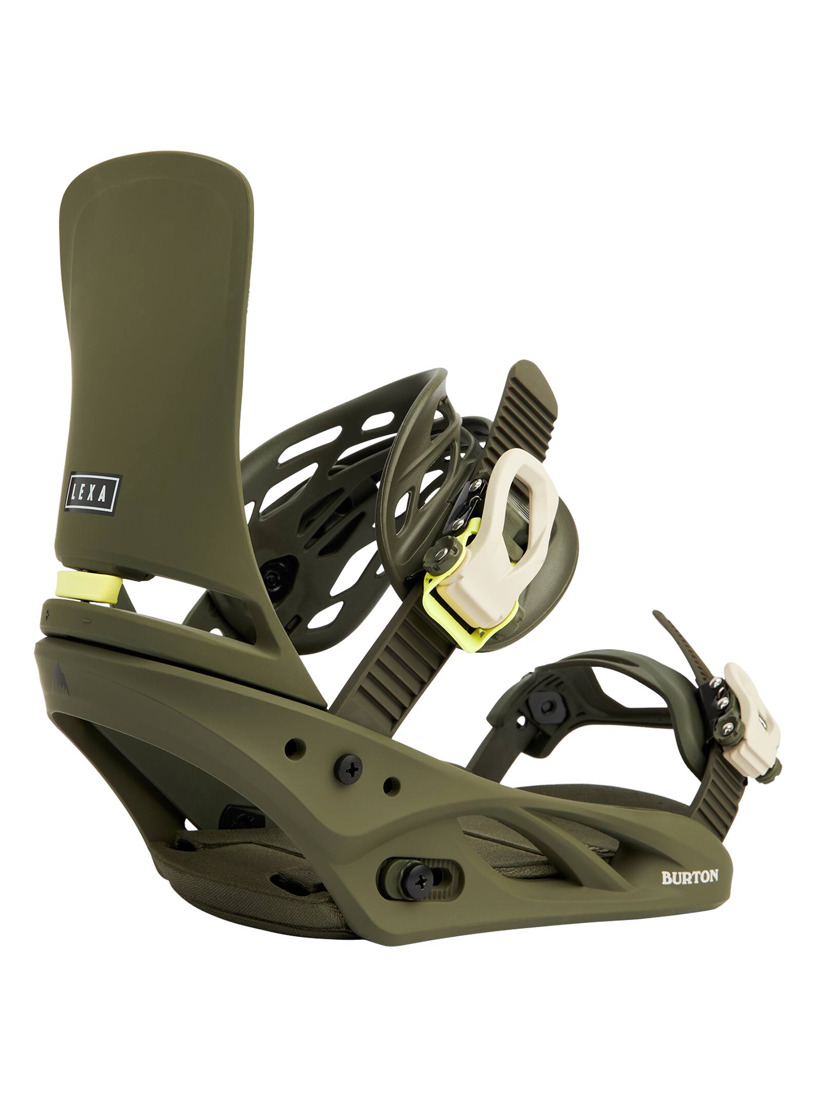 M/L Ankle Strap With Slider Green Ride Snowboard Bindings Left side only 