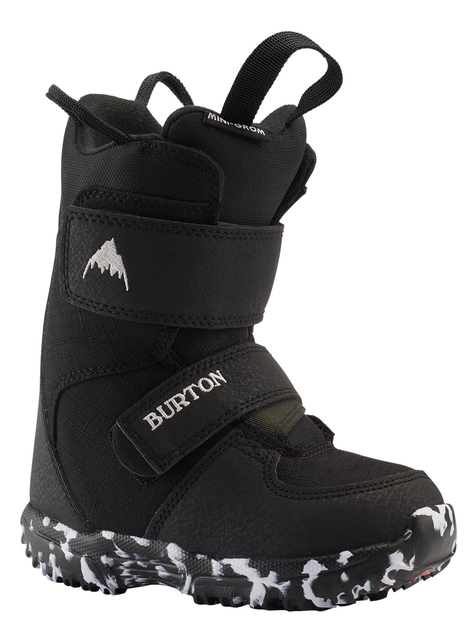 Burton Toddlers' Mini Grom Snowboard Boot, Black, 10C