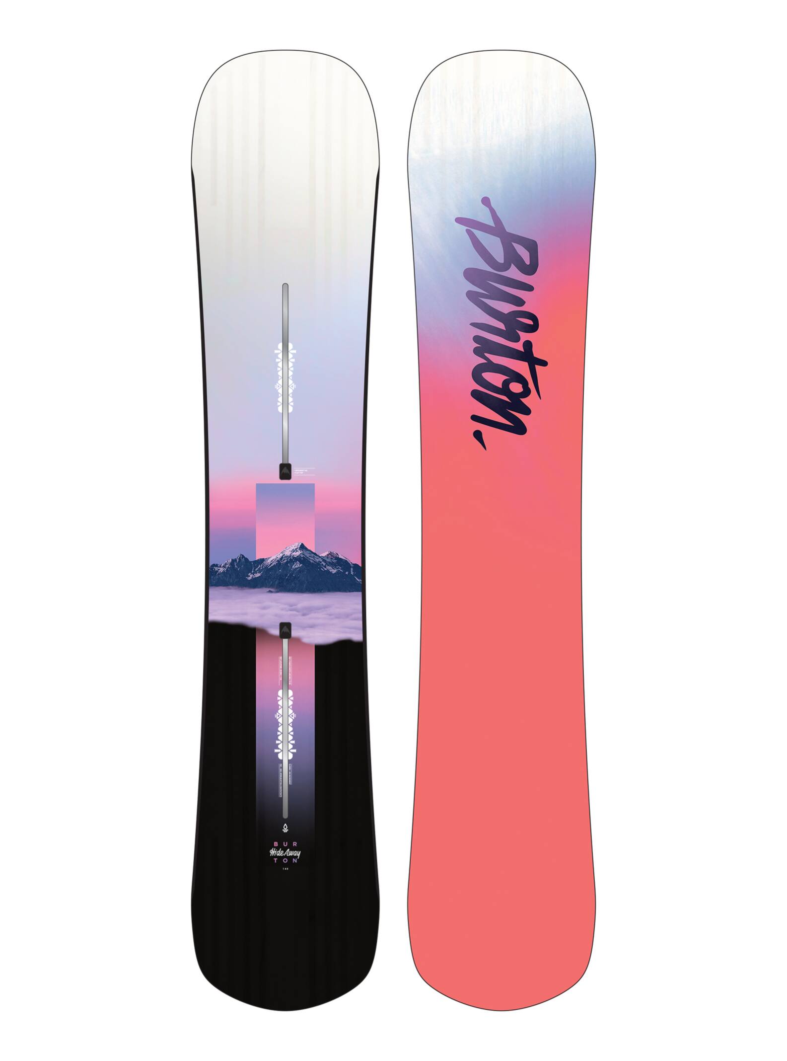 BURTON スノーボード 144フラット HIDEAWAY 【公式通販】