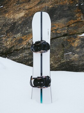 Men's Burton Custom Flying V Snowboard shown in 150