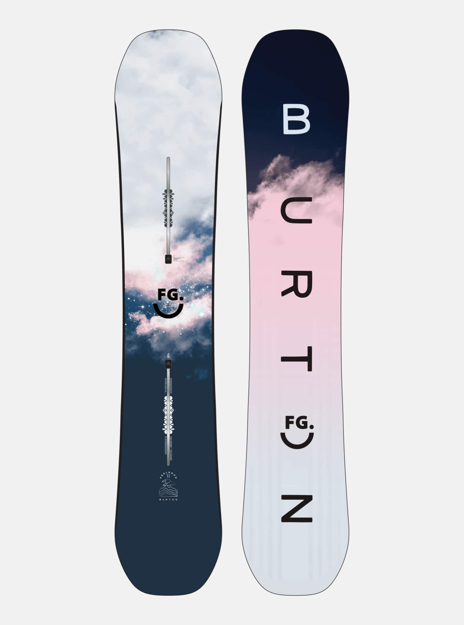 Womens Burton Feelgood Flying V Snowboard Burton Winter 2022 US