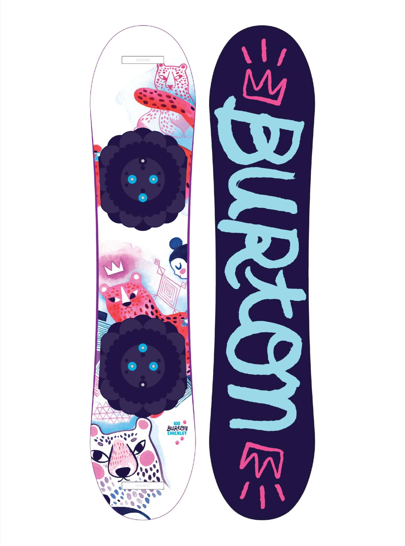 ☆BURTON バートン チクレット 110cm 子供用 スノーボード☆ - ボード