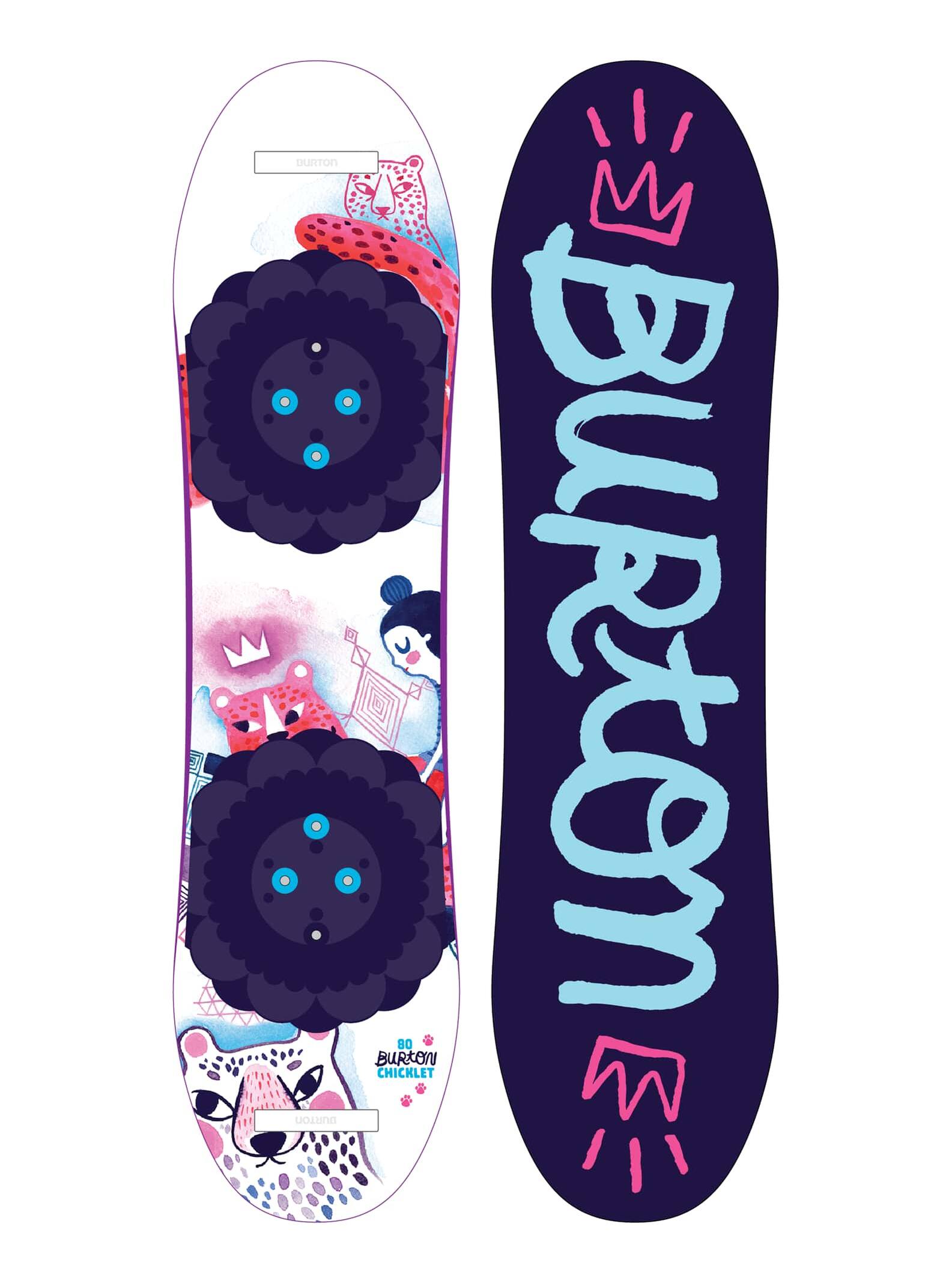 Girls' Burton Chicklet Flat Top Snowboard - 2nd Quality