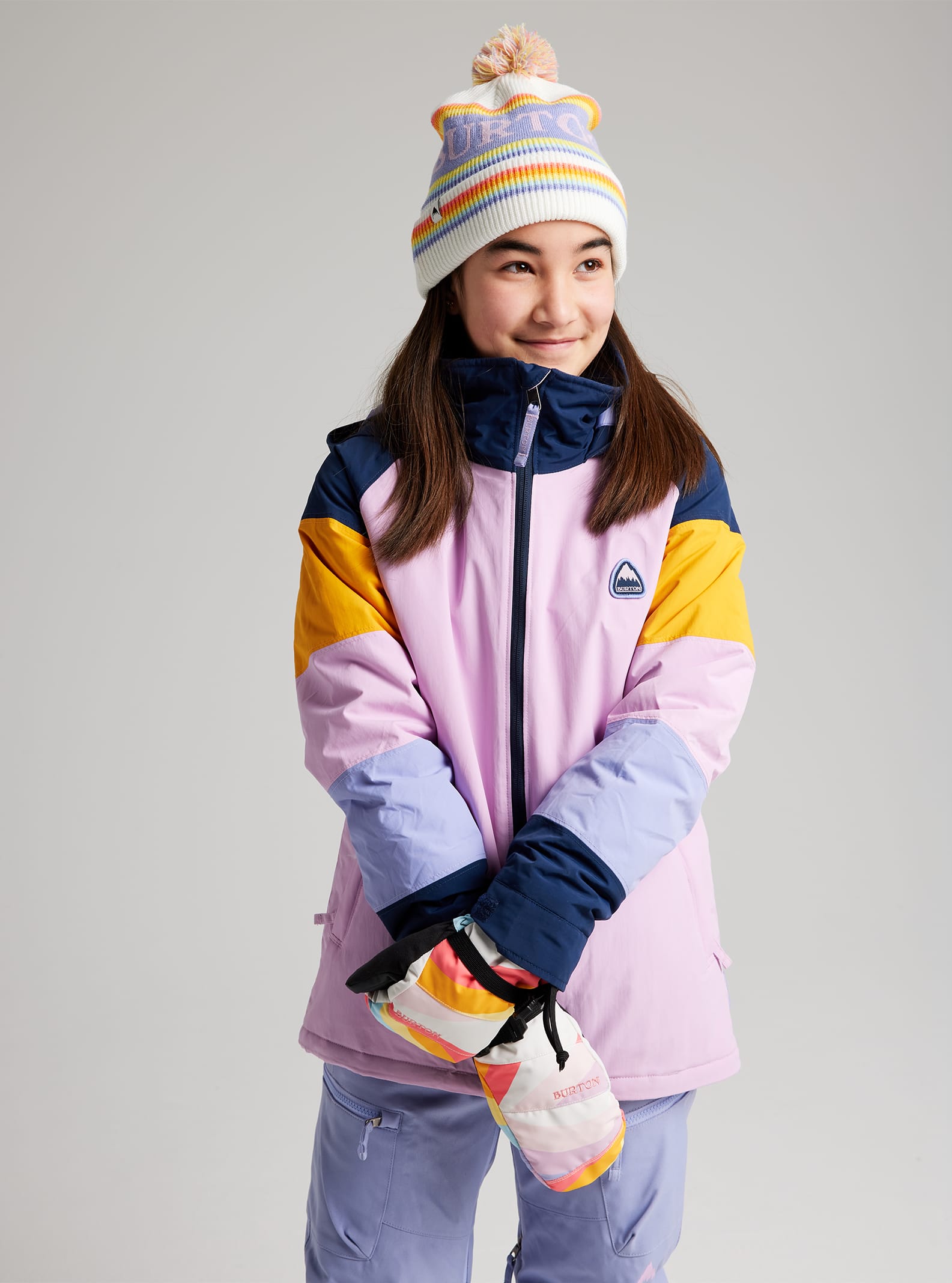 Youth Girl's Burton Charm Ski Snowboard Jacket Watermelon Pink Size Large L 