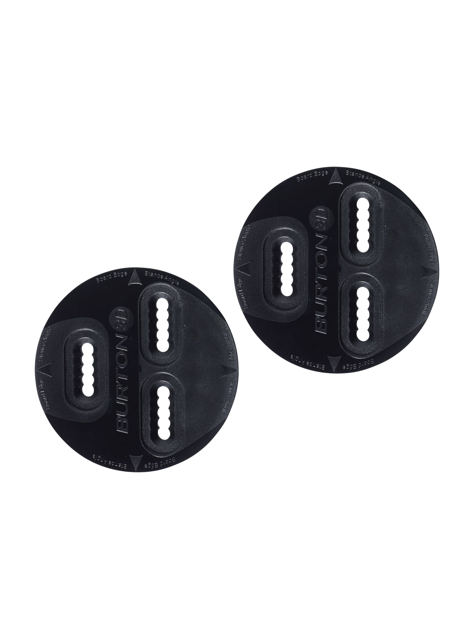 New Burton ReFlex binding baseplate discs Black No hardware 