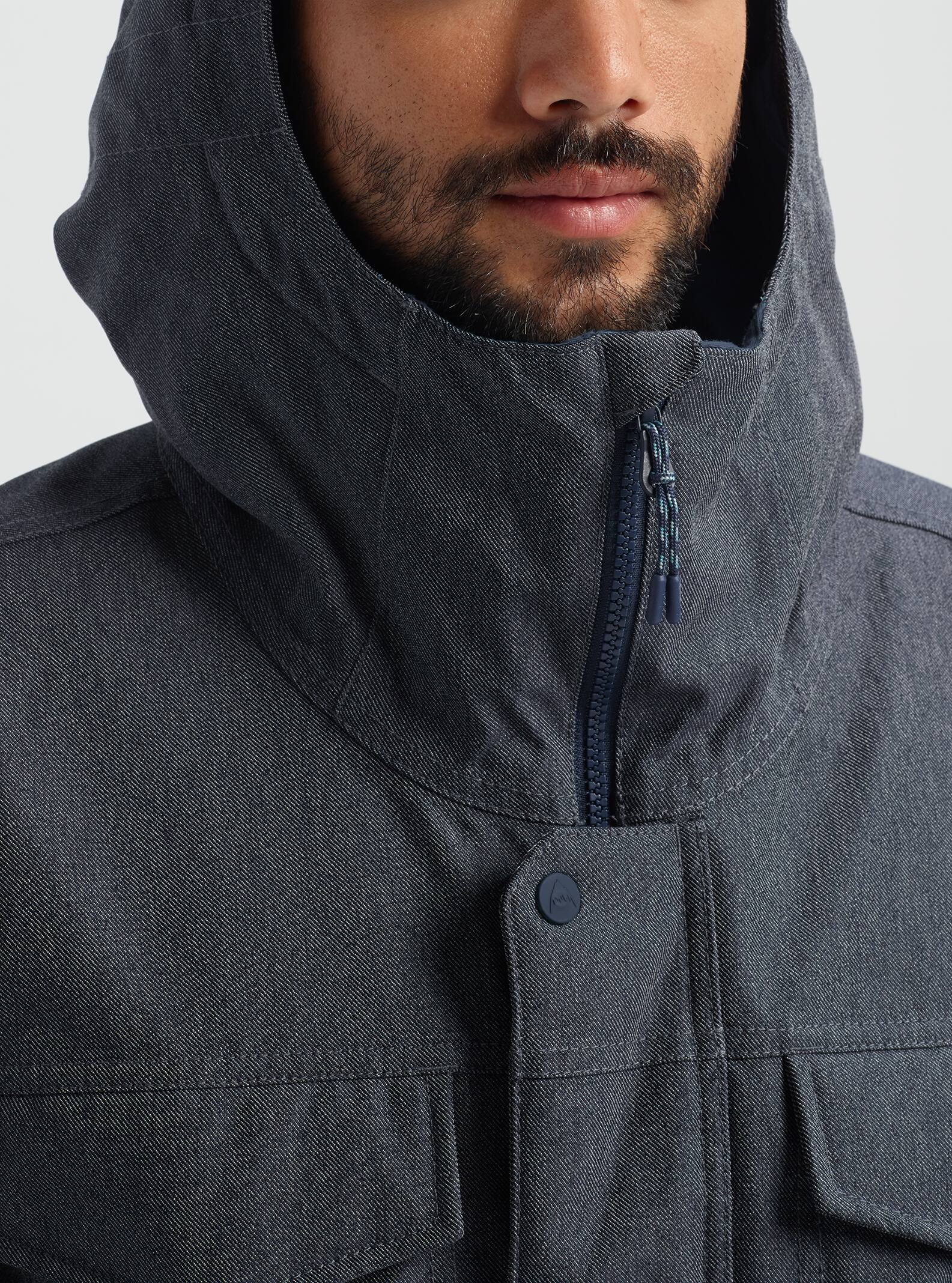 burton covert denim jacket