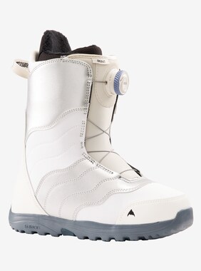 Women's Burton Mint BOA® Snowboard Boots shown in Stout White / Glitter