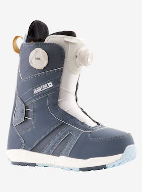Women's Burton Felix BOA® Snowboard Boots shown in Blue Gray