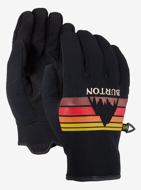 Men's Burton Formula Glove shown in True Black Sunset