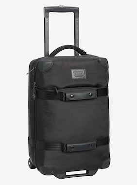 Burton Wheelie Flight Deck 38L Travel Bag shown in True Black Ballistic