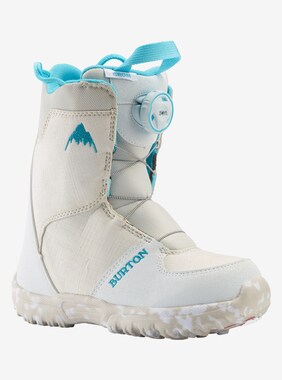 Kids' Burton Grom BOA® Snowboard Boots shown in White