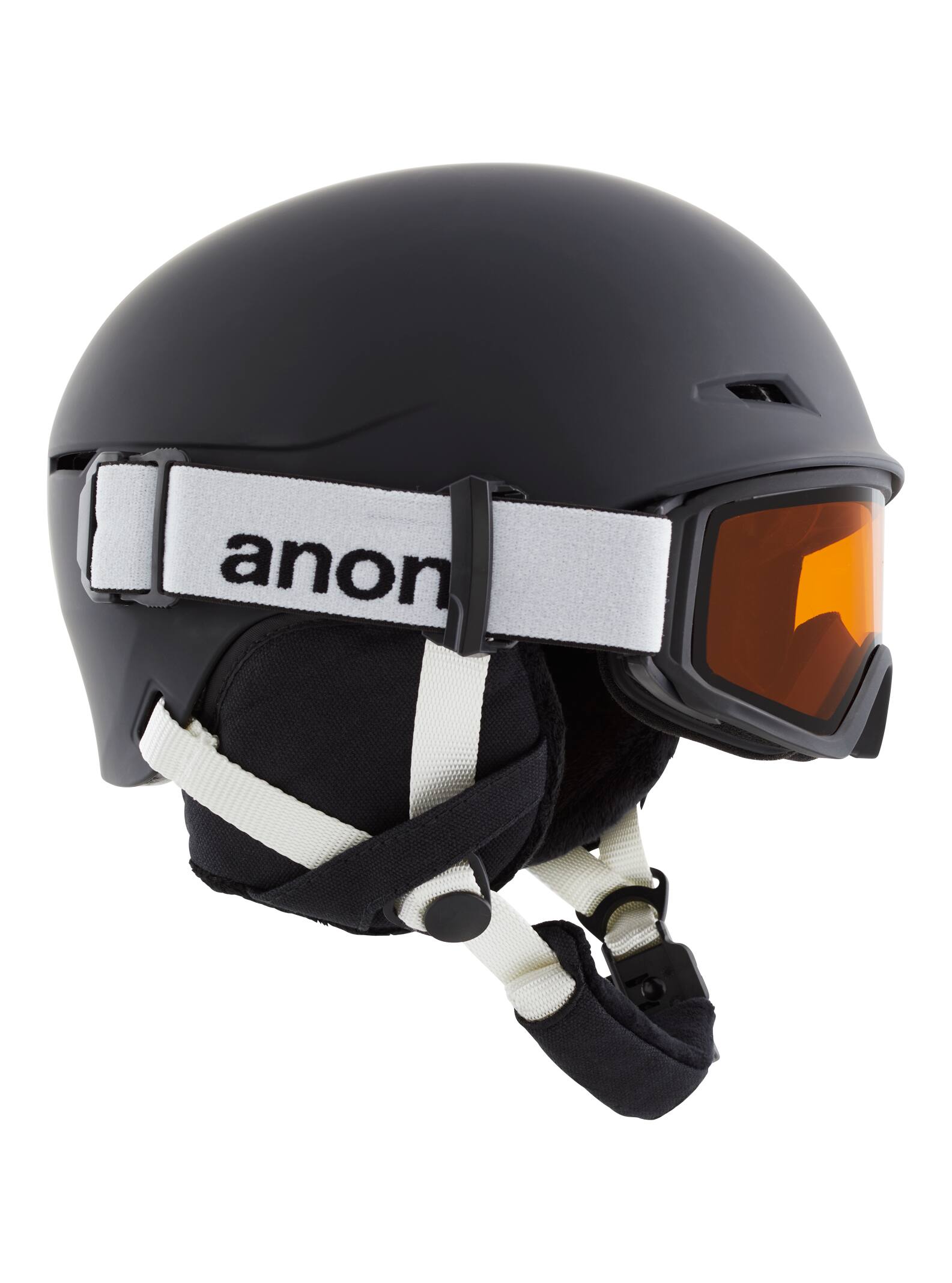 Details about   Anon Burner Kids Ski Helmet Snowboard Winter Sports Protection 