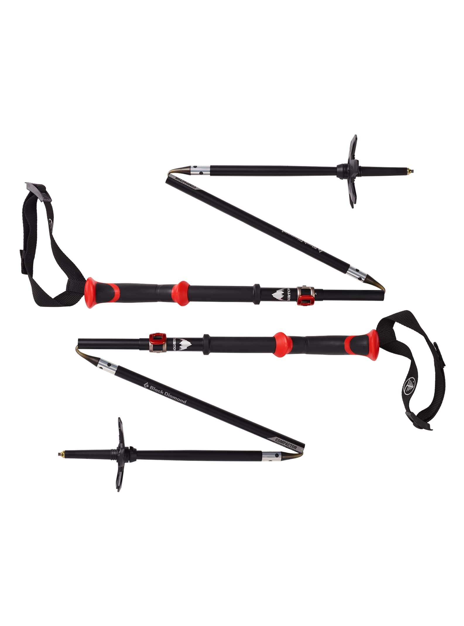 Burton x Black Diamond Compactor Poles