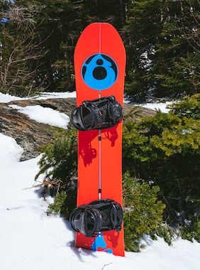 Men's Burton Deep Thinker Camber Snowboard shown in NO COLOR