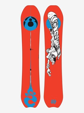 Men's Burton Deep Thinker Camber Snowboard - 2nd Quality shown in Graphic